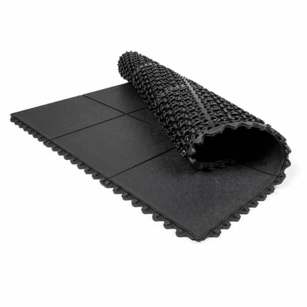 Rubber Modular Mat Closed - Gym Flooring Rubber United