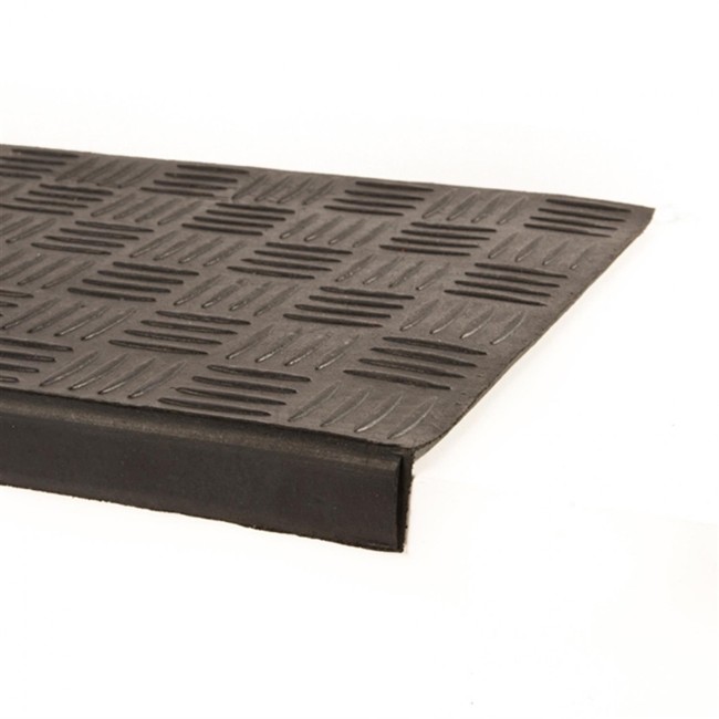 Rubber stair mat closed – Checker