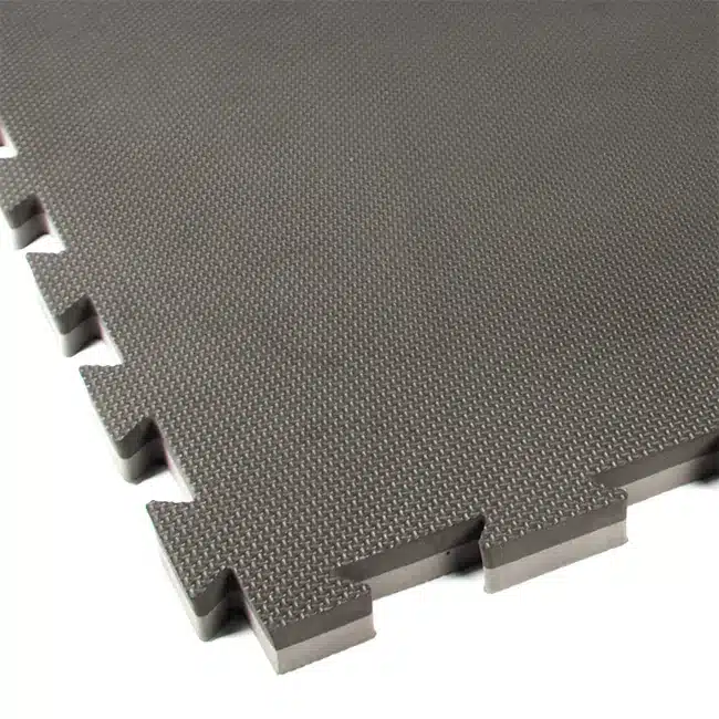 Dark grey and light grey tatami mat