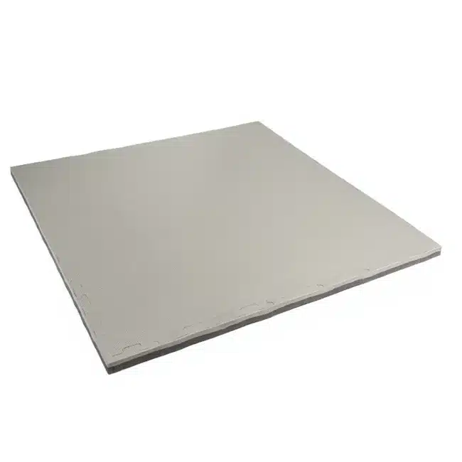 Dark grey and light grey tatami mat including edging
