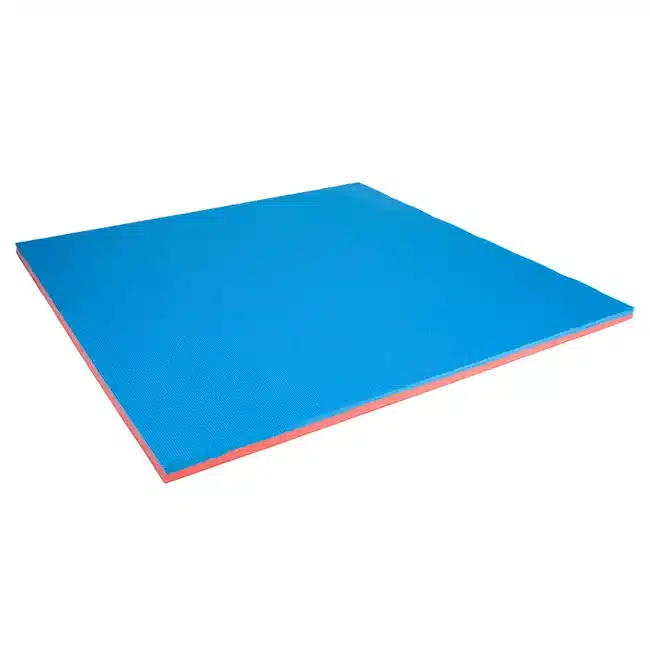 Dark grey and light grey tatami mat including edging
