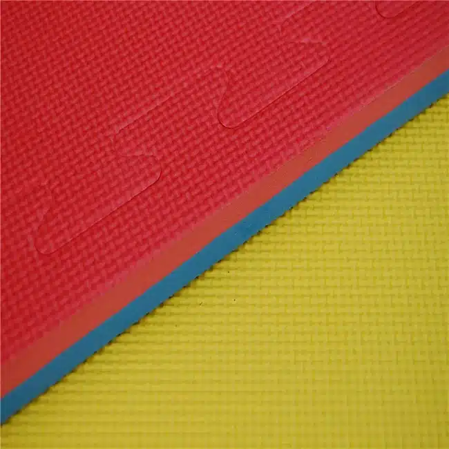 Dark grey and light grey tatami mat