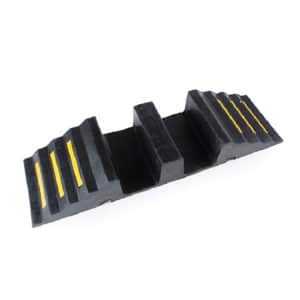 2 Channel Hose Ramp – 850x300x85mm - Rubber United